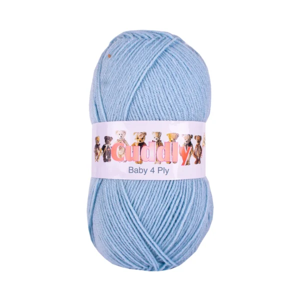 Baby 4 Ply Blue Wool